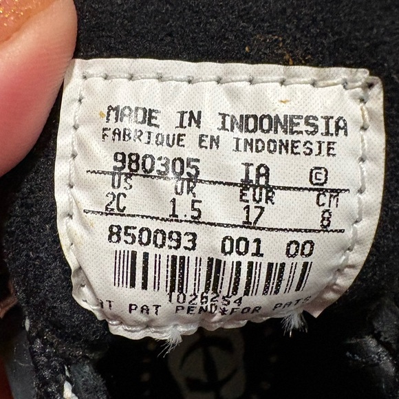 NIKE ACG Vintage Black Suede Hiking Boots 980810 2c - Picture 6 of 7